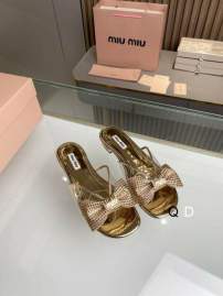 Picture of Miumiu Slippers _SKUMiuMiusz35-404CGDT0302248
